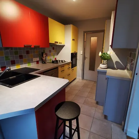 Apartmán Renaudiere - Proche Parc Expo Stade Beaujoire - Wifi - Parking - Tramway Bus *