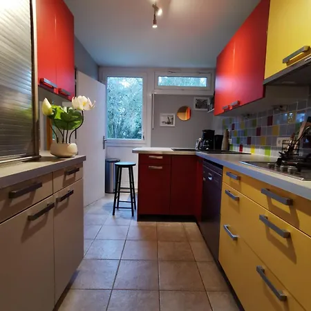 Renaudiere - Proche Parc Expo Stade Beaujoire - Wifi - Parking - Tramway Bus Apartment Nantes